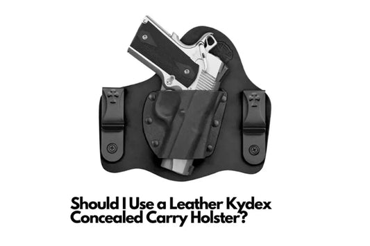 Gun Beaver - Leather-Kydex Hybrid Holsters—Smart Upgrade or Over-Hyped Compromise?