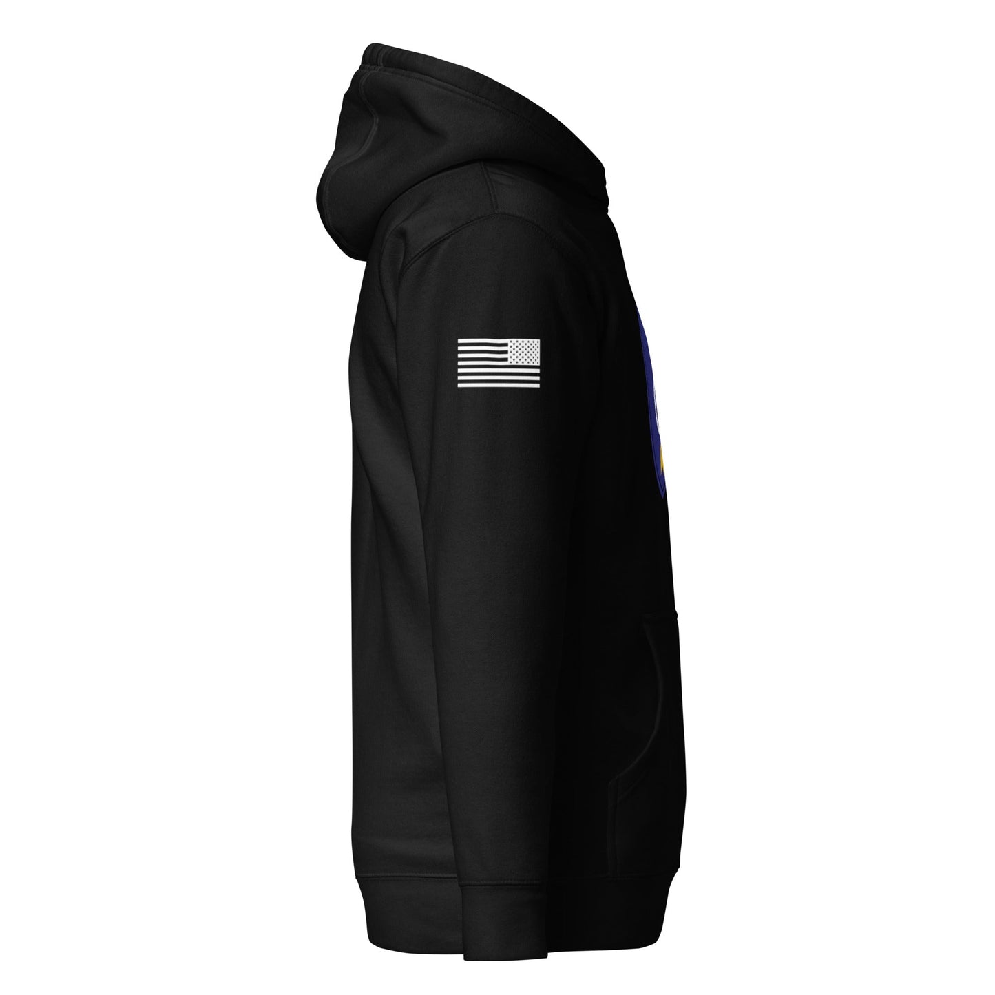 8th Infantry Division Insignia ("Pathfinder") | Premium Cotton Hoodie Cotton Hoodie Gun Beaver