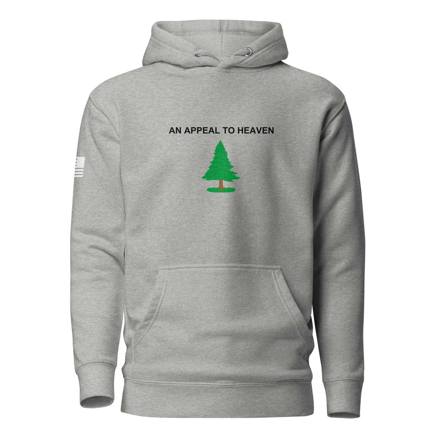 "An Appeal to Heaven" | Premium Cotton Hoodie Cotton Hoodie Gun Beaver Carbon Grey S