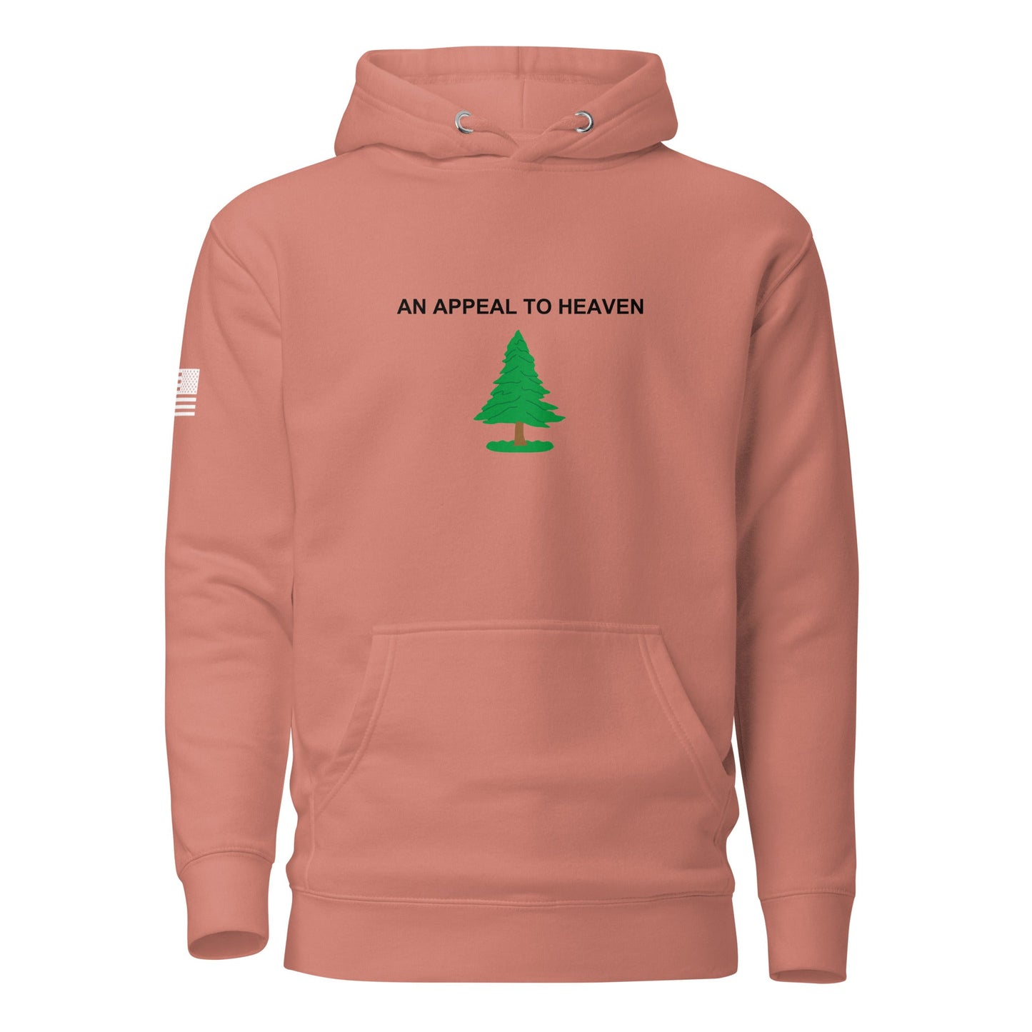 "An Appeal to Heaven" | Premium Cotton Hoodie Cotton Hoodie Gun Beaver Dusty Rose S