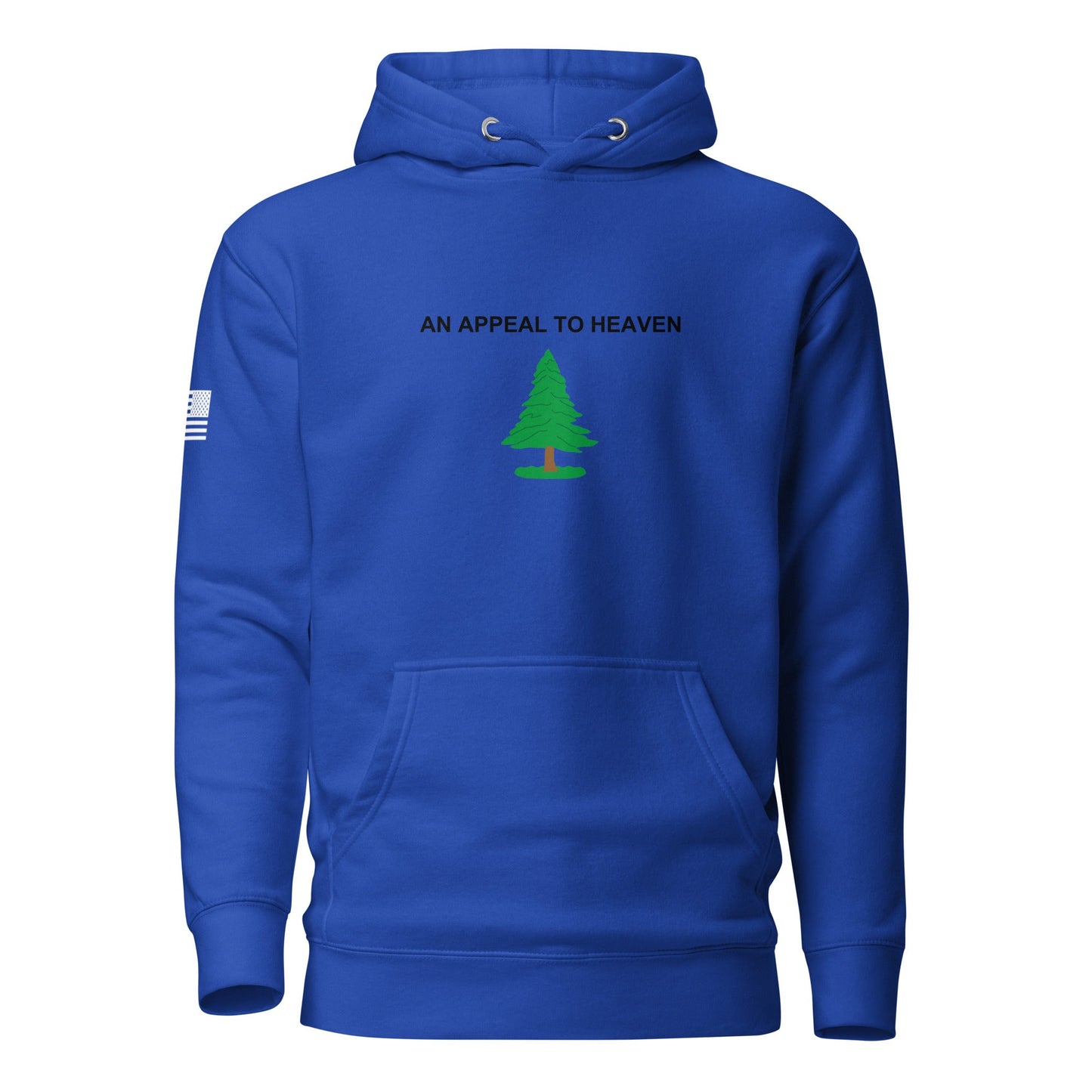 "An Appeal to Heaven" | Premium Cotton Hoodie Cotton Hoodie Gun Beaver Team Royal S