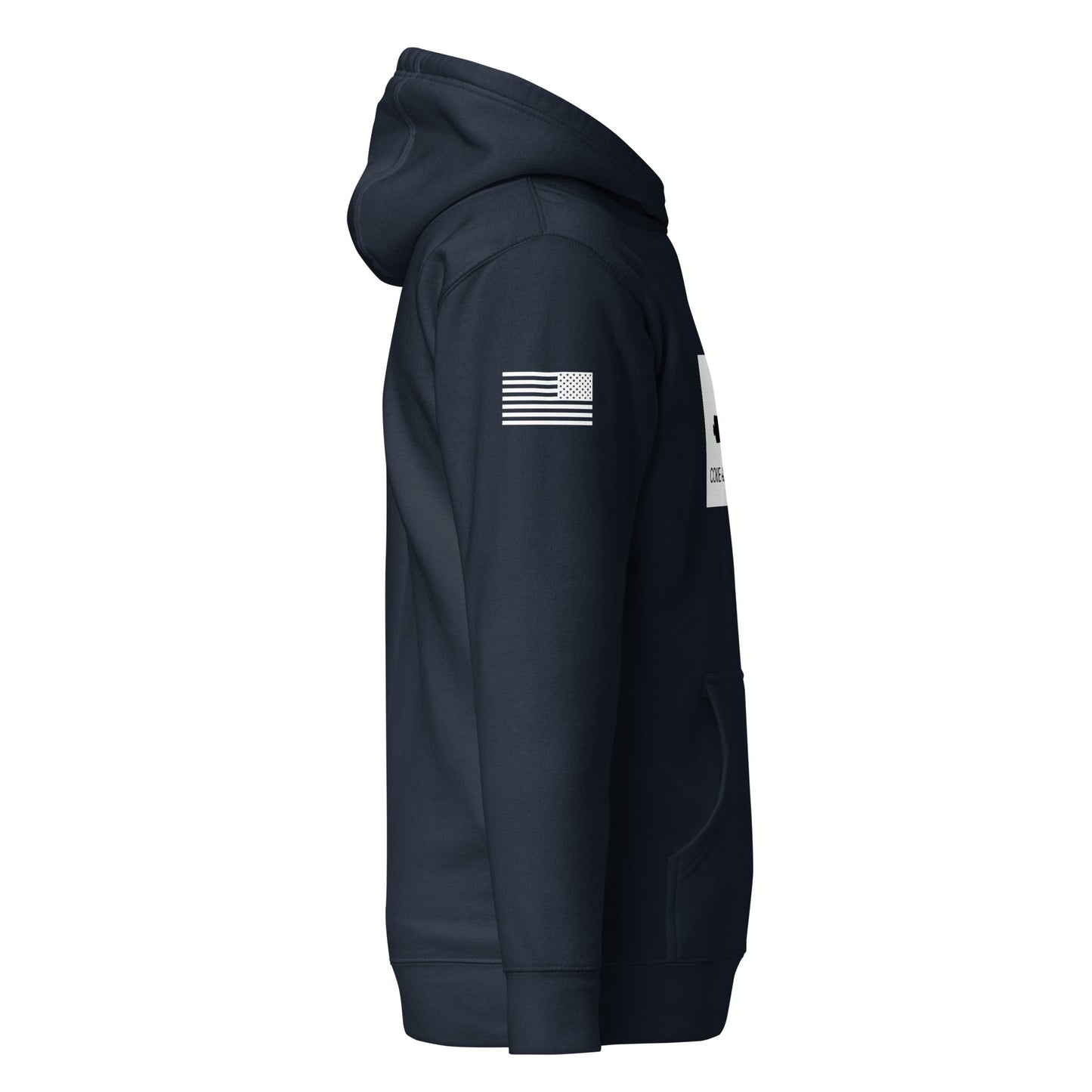 "Come and Take It" Gonzales Flag | Premium Cotton Hoodie Cotton Hoodie Gun Beaver