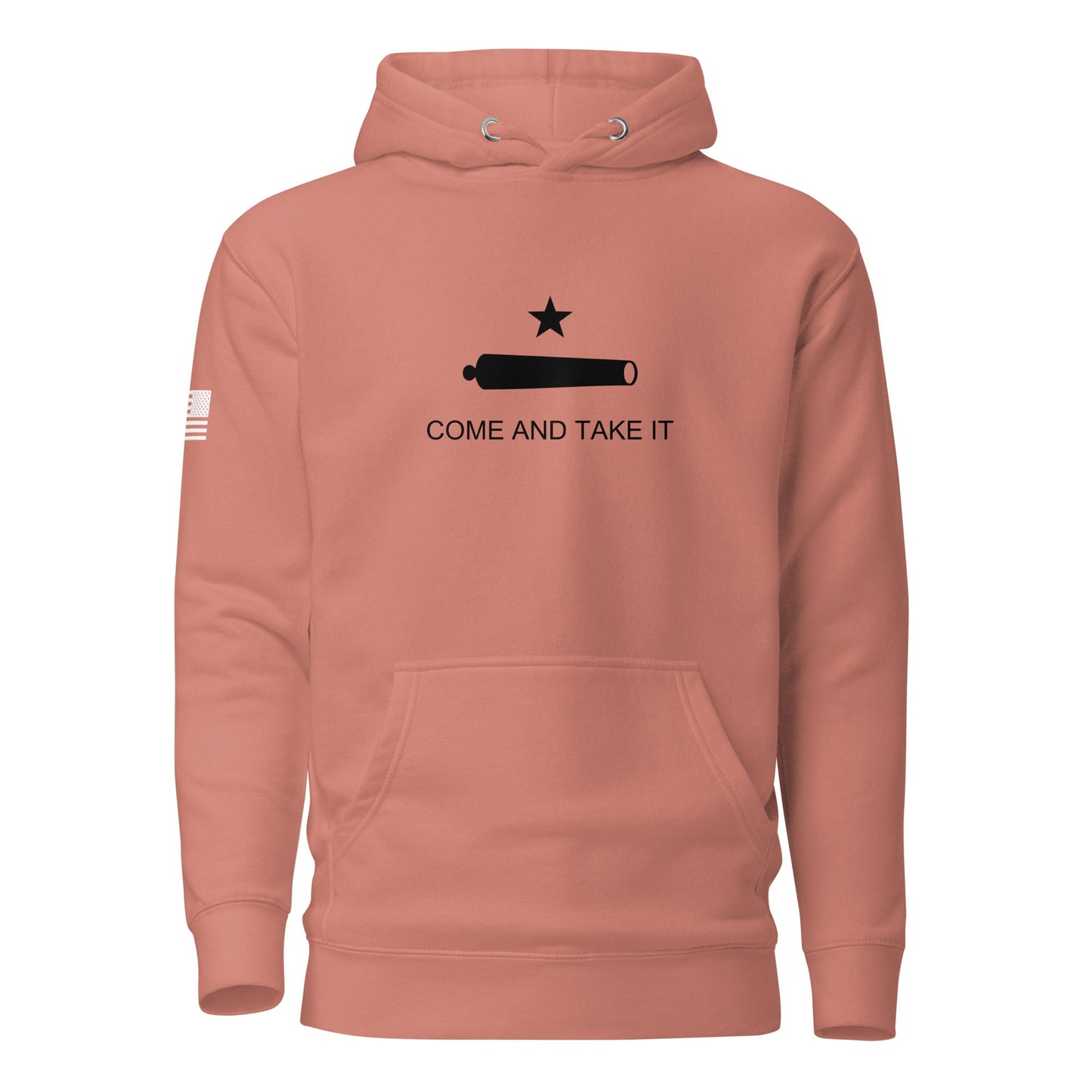 "Come and Take It" | Premium Cotton Hoodie Cotton Hoodie Gun Beaver Dusty Rose S