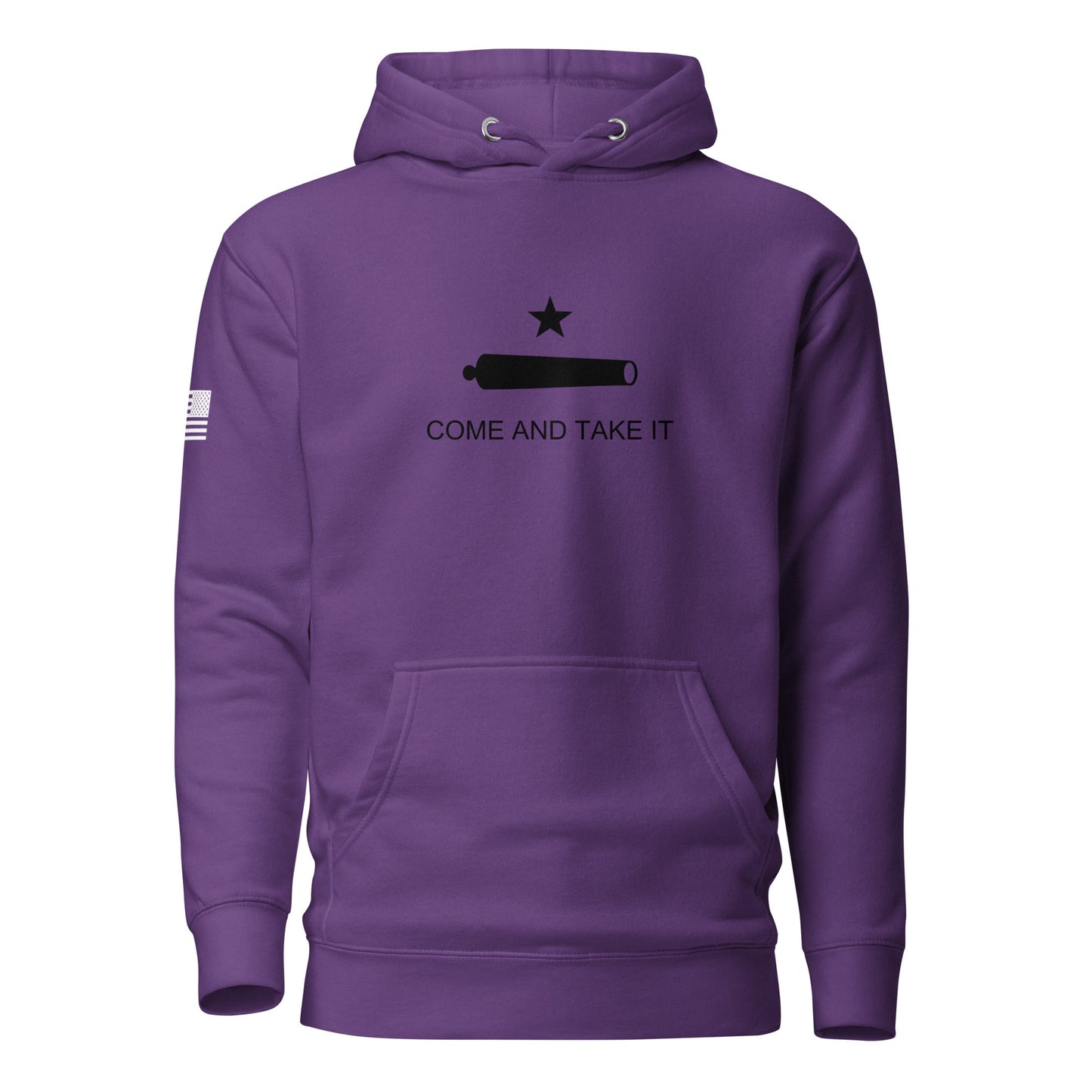 "Come and Take It" | Premium Cotton Hoodie Cotton Hoodie Gun Beaver Purple S