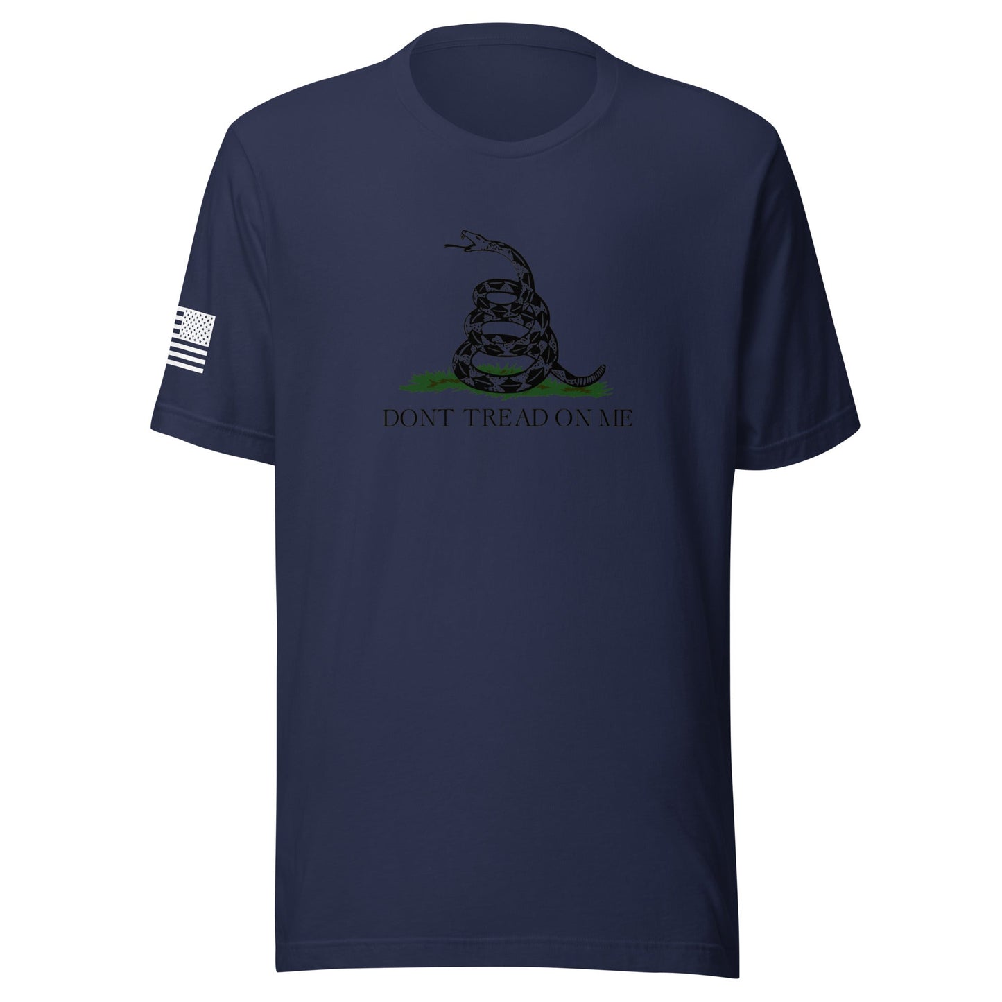 "Don't Tread On Me" | Short Sleeve Jersey T-Shirt | Bella + Canvas T-Shirt Gun Beaver Navy S