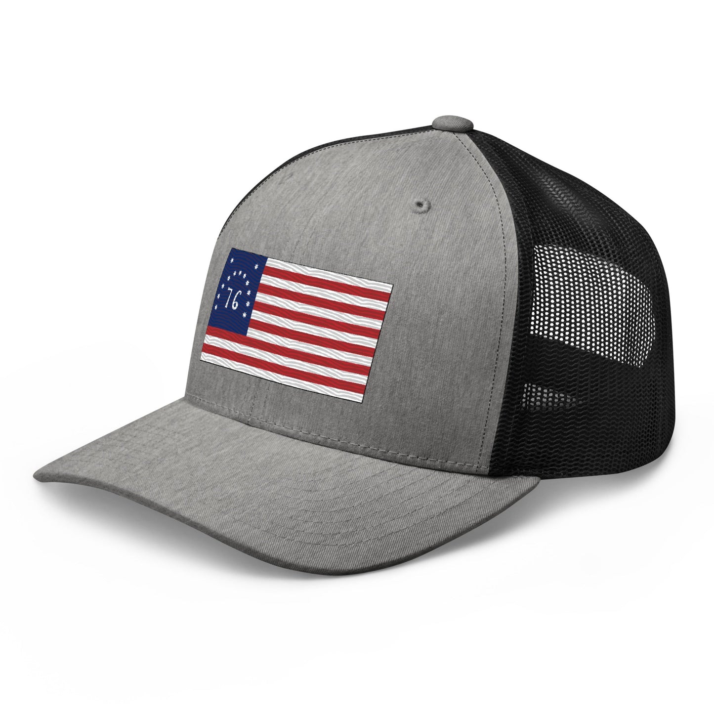 Embroidered Bennington Flag | Retro Trucker Cap Retro Trucker Cap Gun Beaver