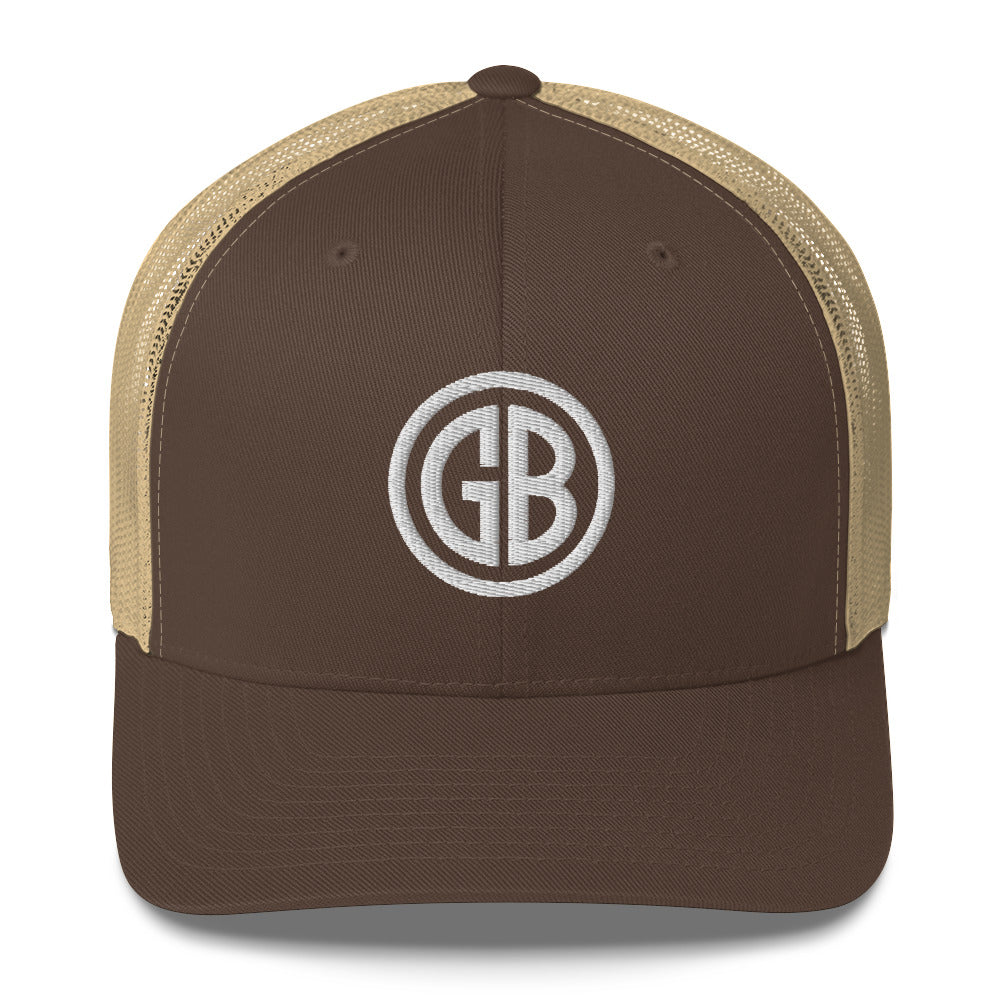 Embroidered Gun Beaver Logo | Retro Trucker Cap Retro Trucker Cap Gun Beaver Brown/ Khaki