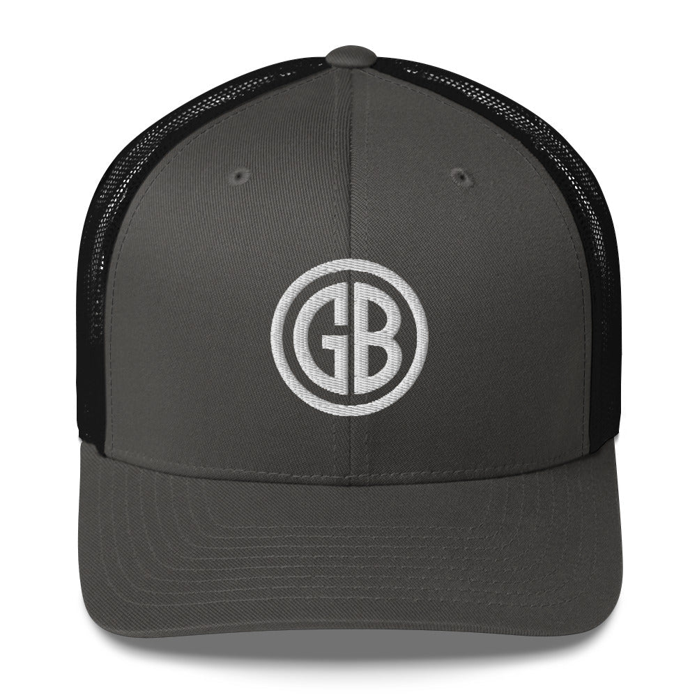 Embroidered Gun Beaver Logo | Retro Trucker Cap Retro Trucker Cap Gun Beaver Charcoal/ Black