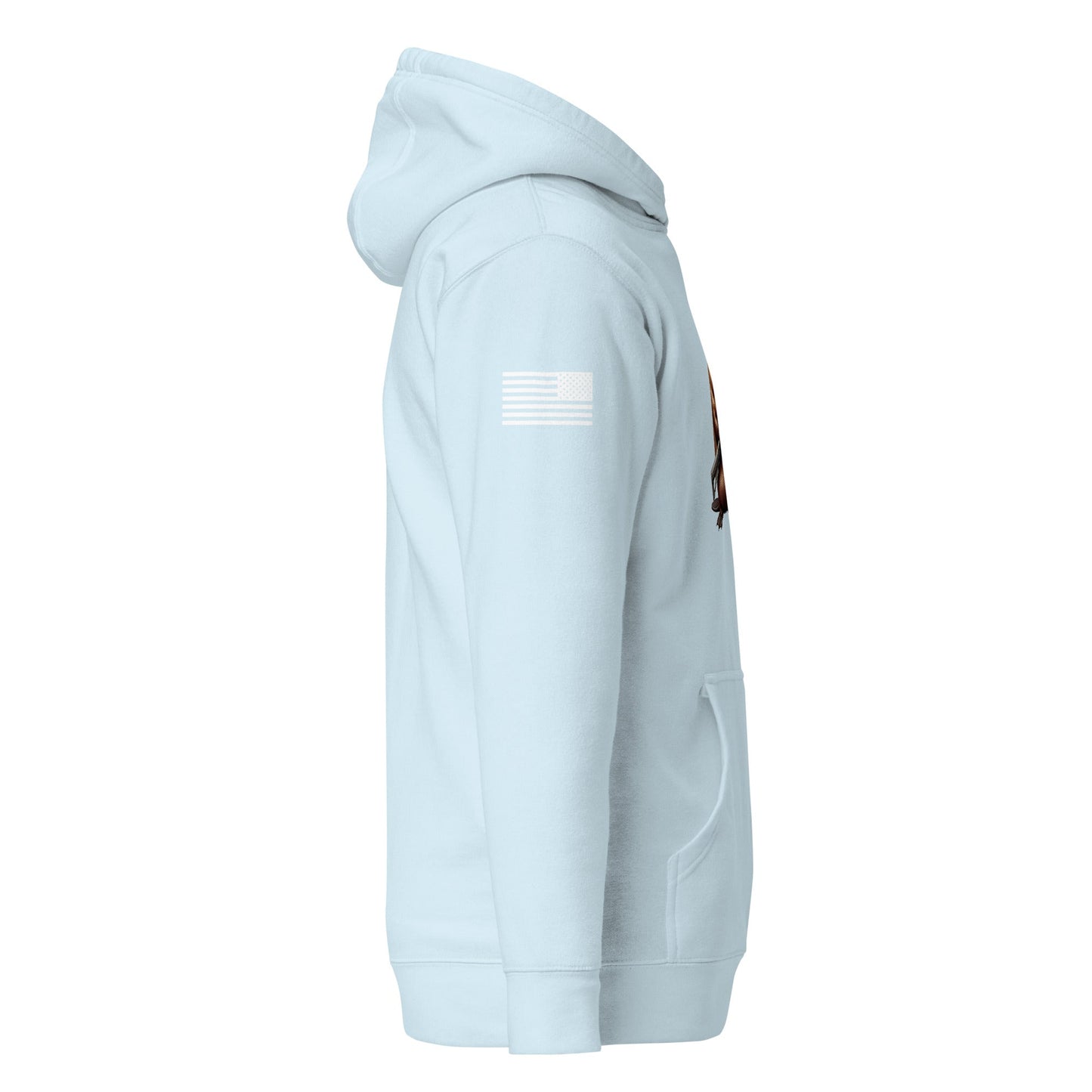 Gun Beaver Clutching Rifle | Premium Cotton Hoodie Cotton Hoodie Gun Beaver