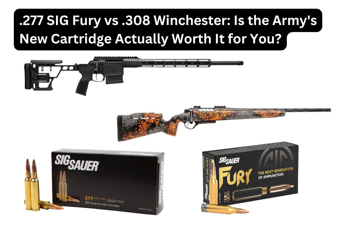 .277 SIG Fury vs .308 Winchester: Is the Army's New Cartridge Actually Worth It for You?