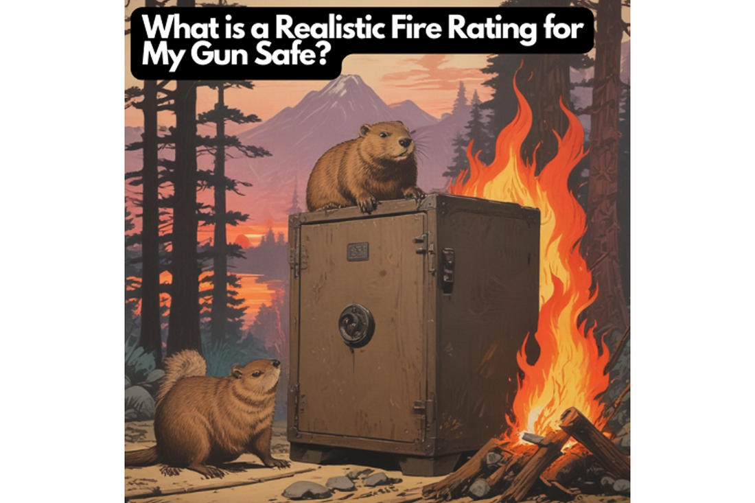 Gun Beaver - What is a Realistic Fire Rating for My Gun Safe?