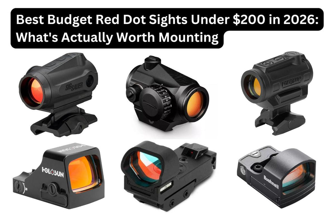 Gun Beaver - Best Budget Red Dot Sights Under $200 in 2026: What's Actually Worth Mounting