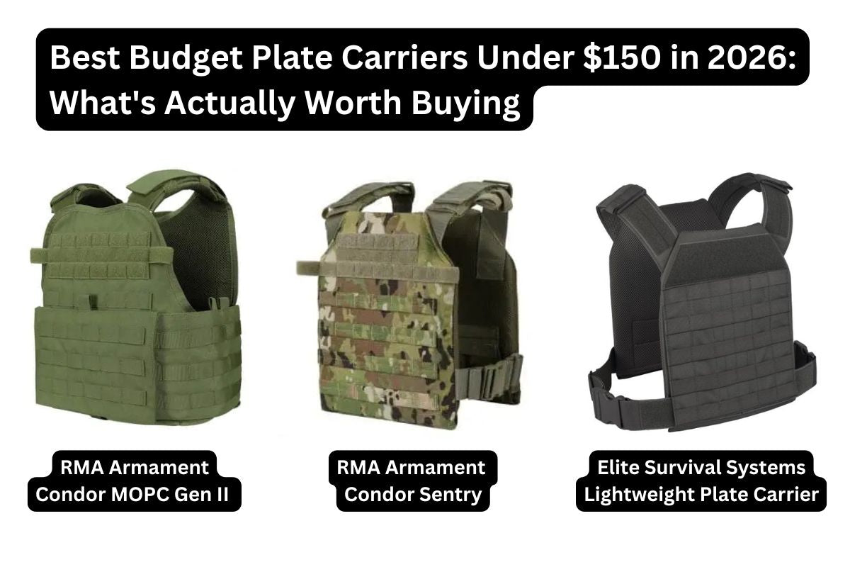 Best Budget Plate Carriers Under $150 in 2026: What's Actually Worth Buying
