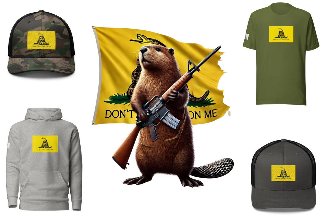 Gun Beaver - The Iconic "Don’t Tread on Me" Gadsden Flag