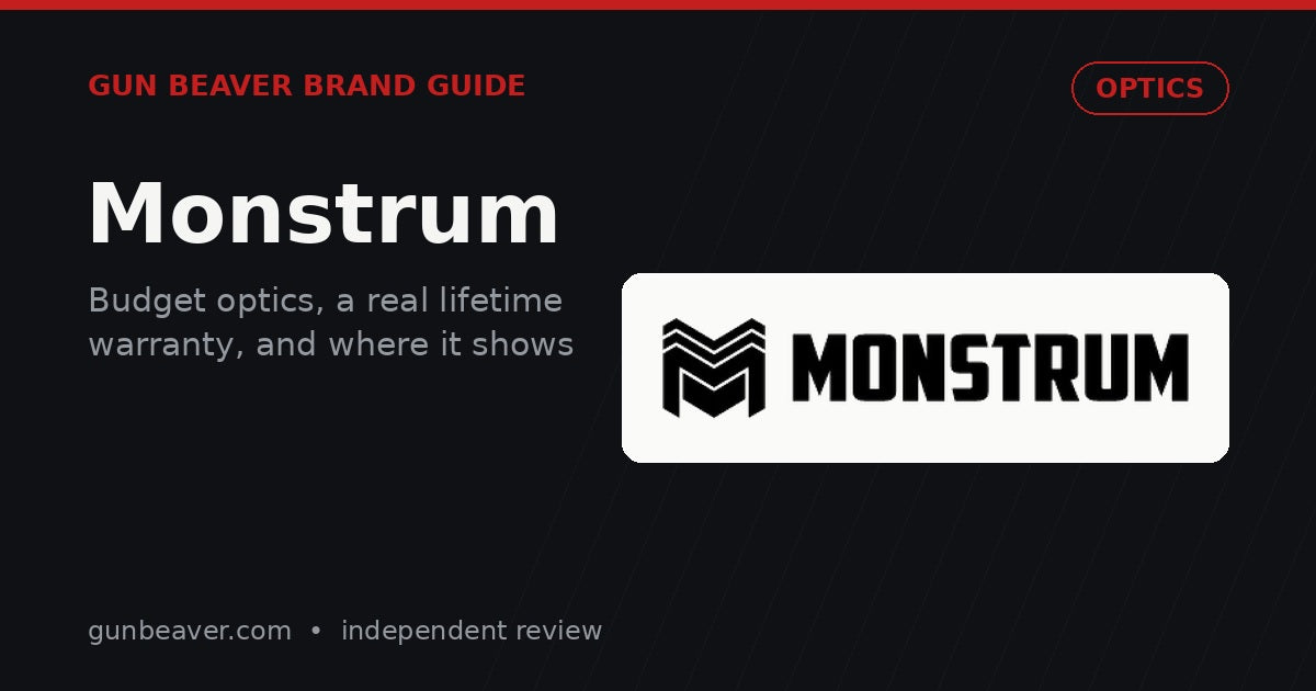 Is Monstrum Tactical Worth It? Budget Optics, the Lifetime Warranty, and Where the Corners Get Cut
