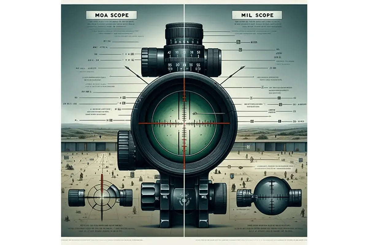 Understanding Scope Measurements: Choosing Between MOA and MIL Scopes