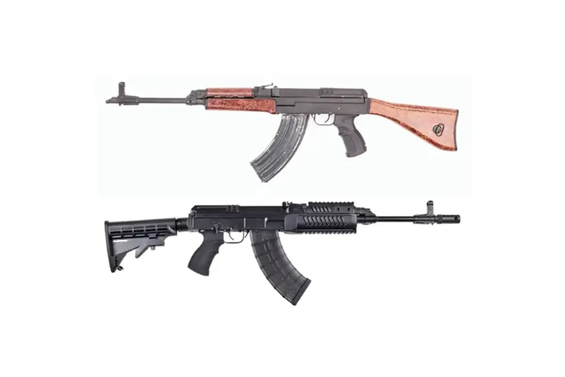 Gun Beaver - VZ 58 and AK-47 Comparison 
