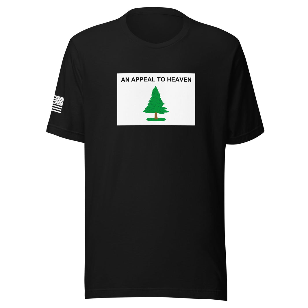 An Appeal to Heaven Flag t-shirt, Black