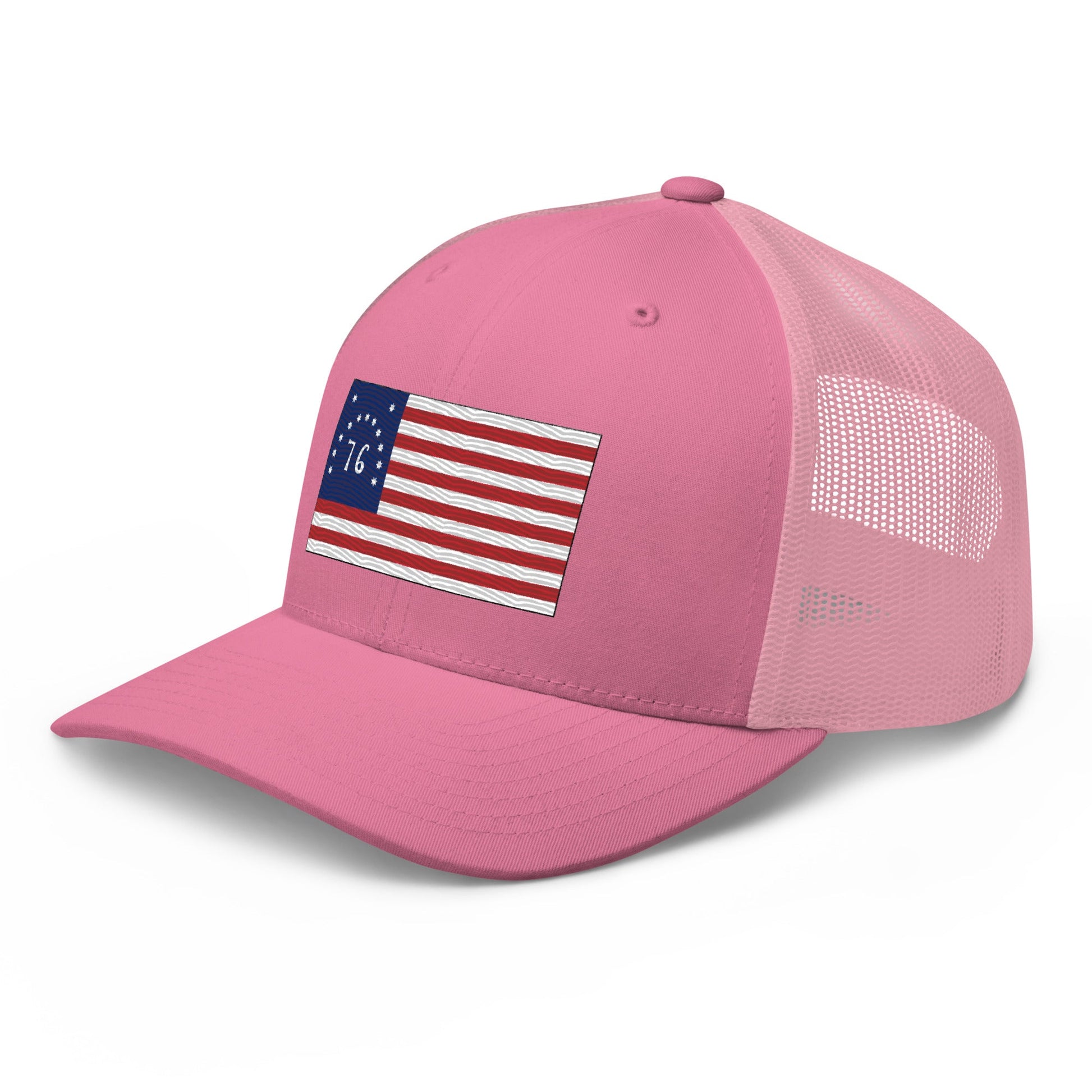 Embroidered Bennington Flag | Retro Trucker Cap Retro Trucker Cap Gun Beaver   