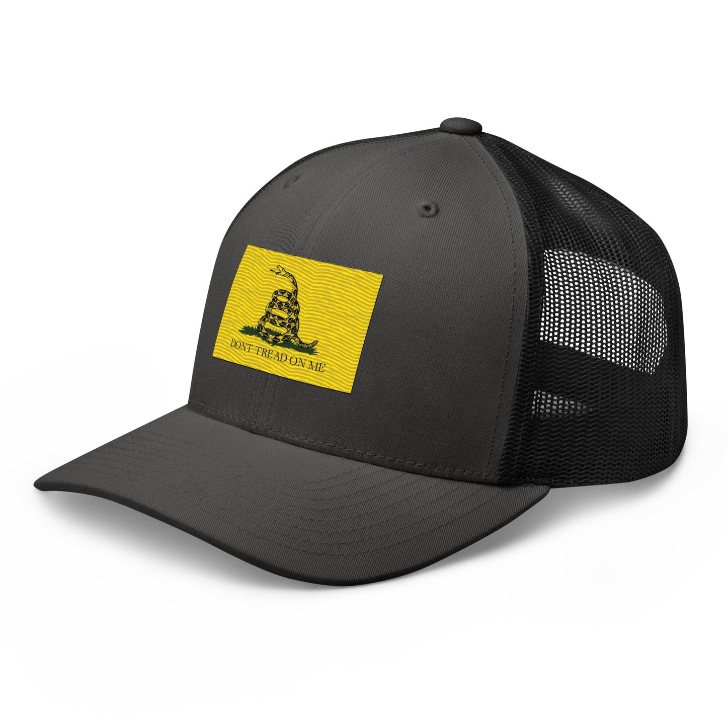 Embroidered "Don't Tread on Me" Gadsden Flag | Retro Trucker Cap Retro Trucker Cap Gun Beaver   