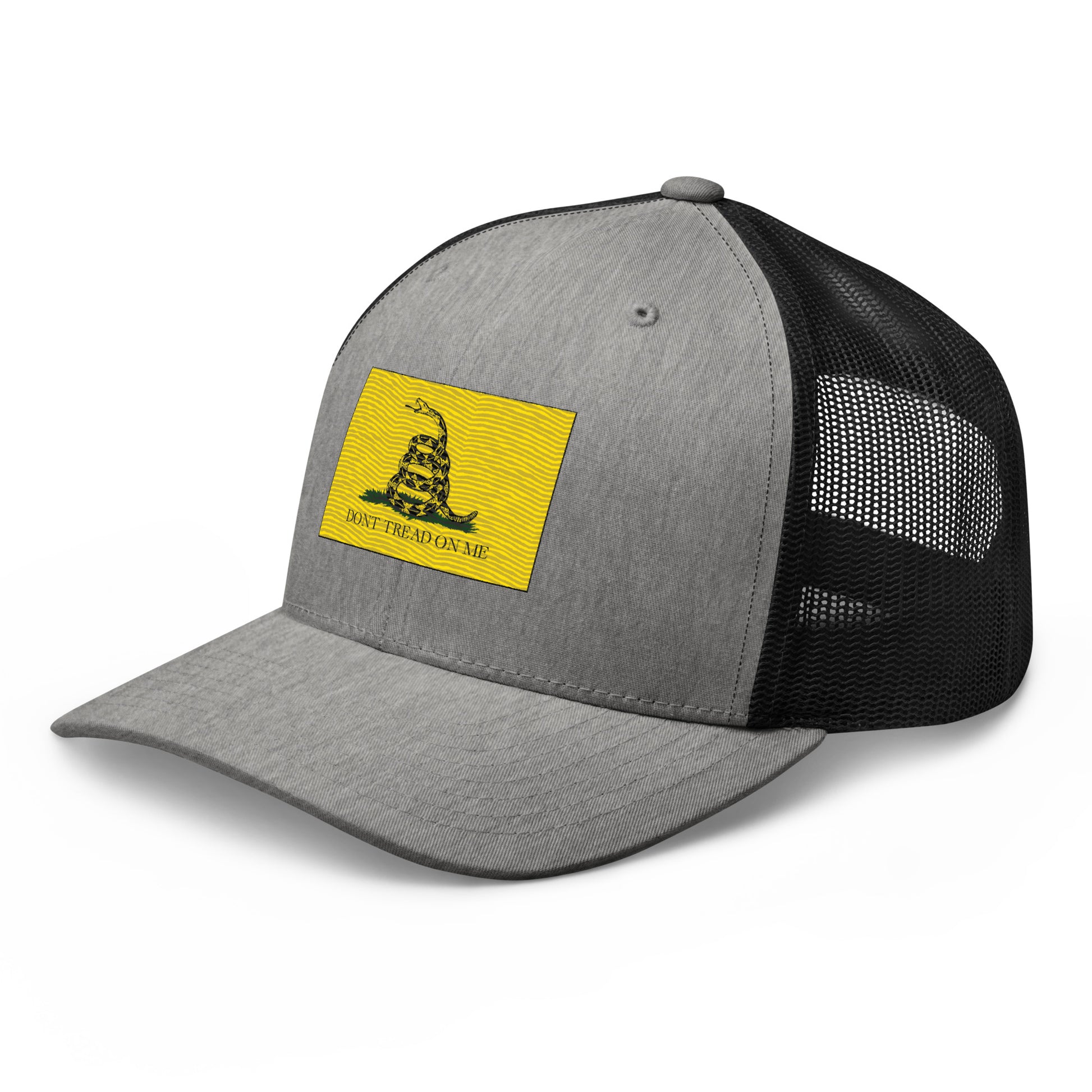 Embroidered "Don't Tread on Me" Gadsden Flag | Retro Trucker Cap Retro Trucker Cap Gun Beaver   