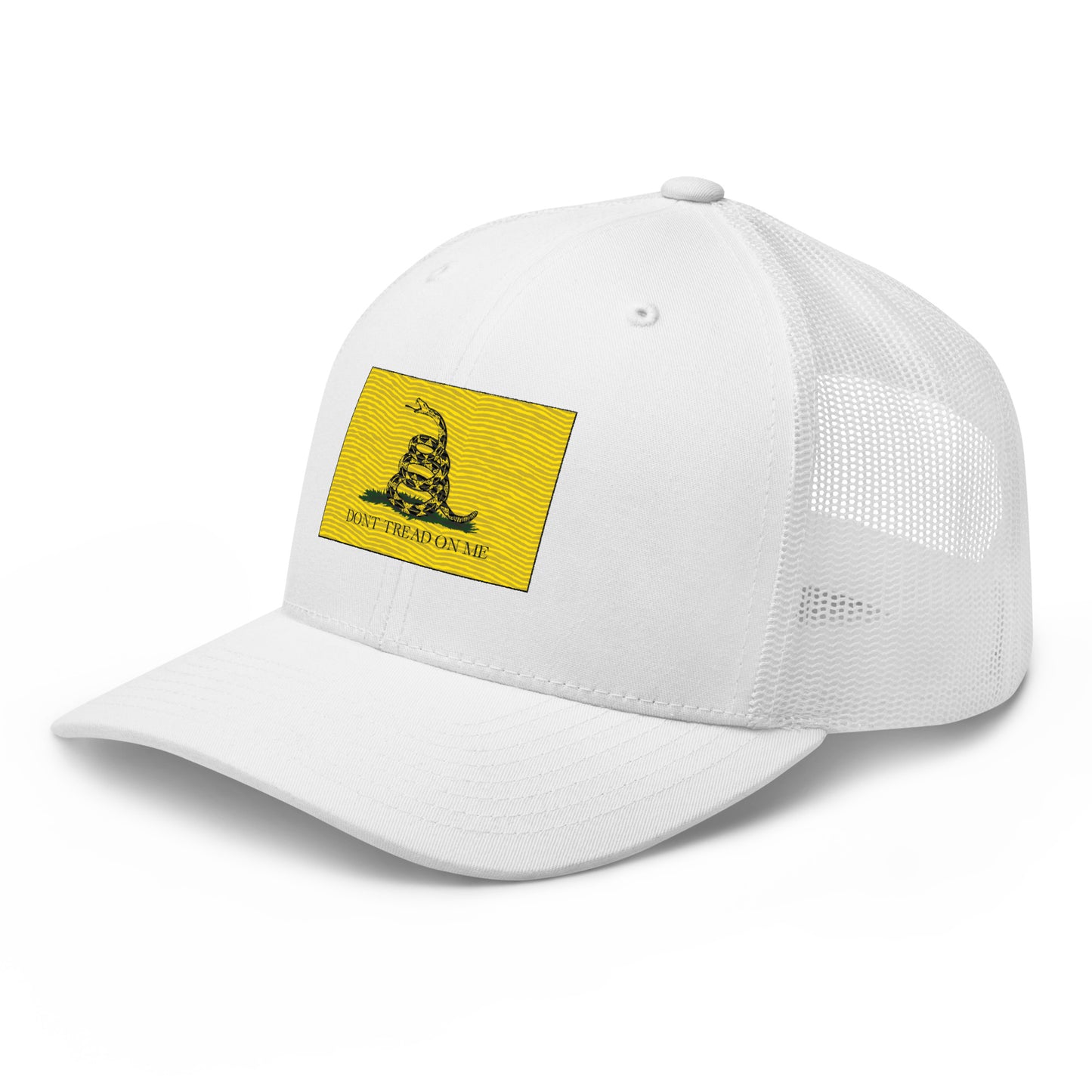 Embroidered "Don't Tread on Me" Gadsden Flag | Retro Trucker Cap Retro Trucker Cap Gun Beaver   