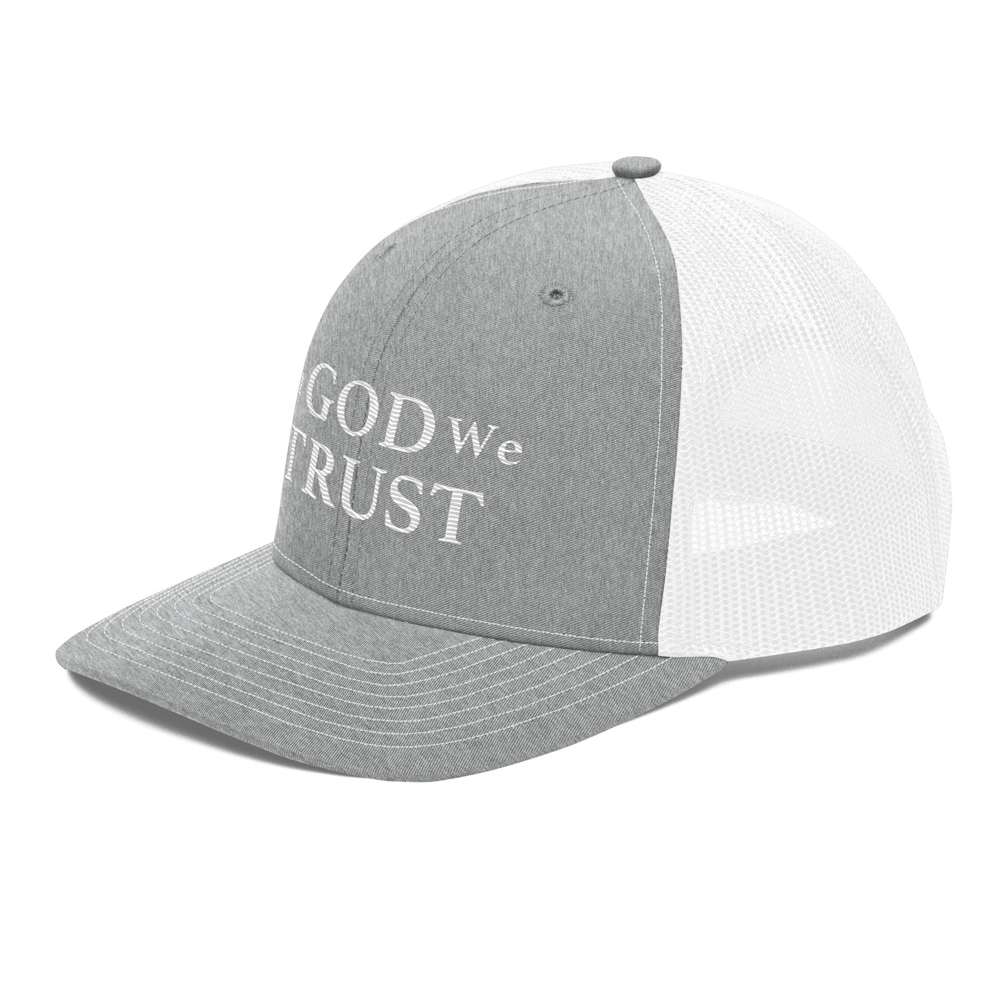 Embroidered "In God We Trust" | Snapback Trucker Cap | Richardson 112 Richardson 112 Gun Beaver   