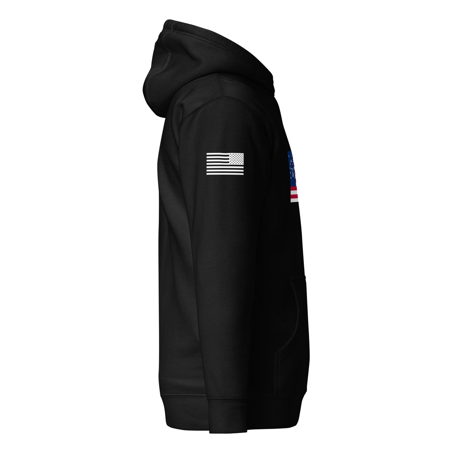 Bennington Flag | Premium Cotton Hoodie Cotton Hoodie Gun Beaver   