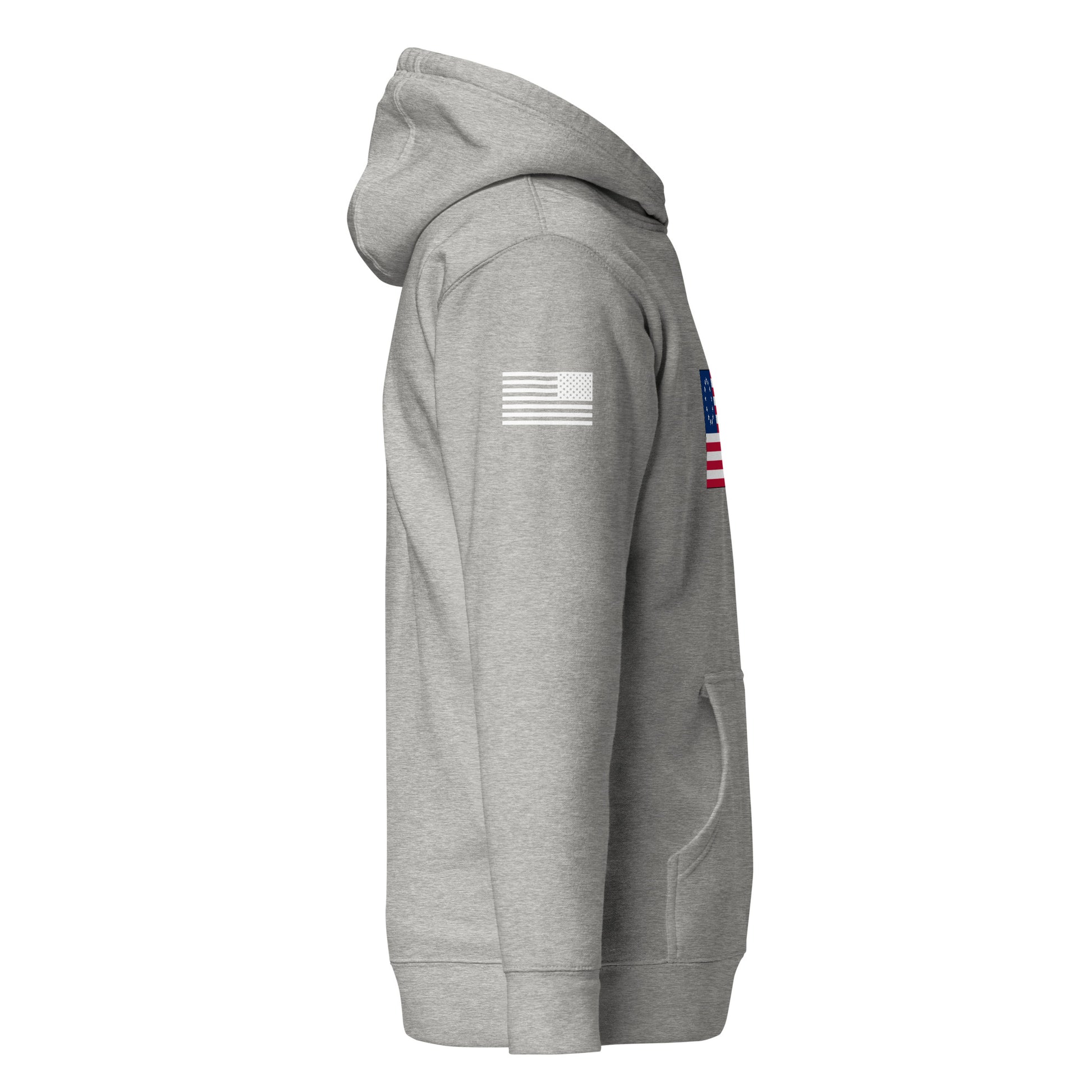 Betsy Ross Flag | Premium Cotton Hoodie Cotton Hoodie Gun Beaver   