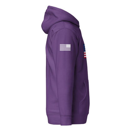 Betsy Ross Flag | Premium Cotton Hoodie Cotton Hoodie Gun Beaver   