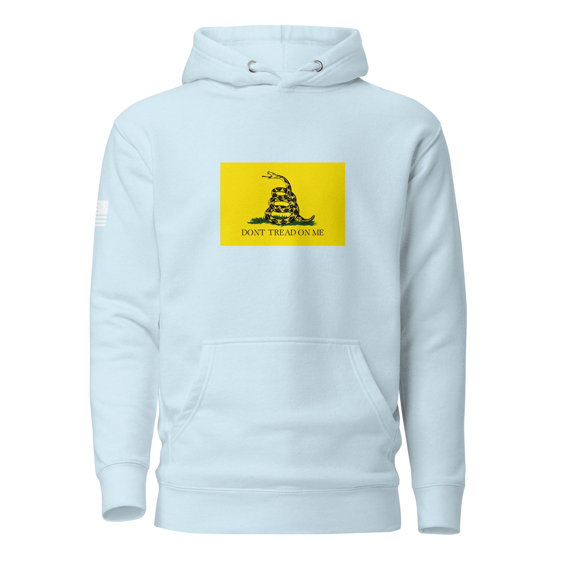 "Don't Tread On Me" Gadsden Flag | Premium Cotton Hoodie Cotton Hoodie Gun Beaver