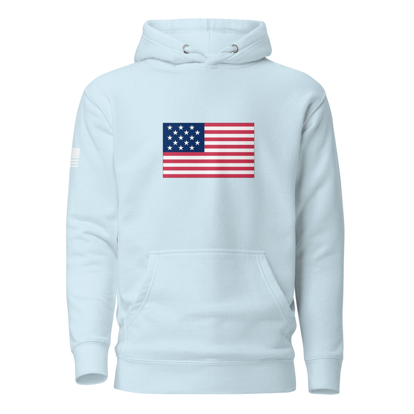 1812 Flag ("The Star-Spangled Banner") | Premium Cotton Hoodie Cotton Hoodie Gun Beaver