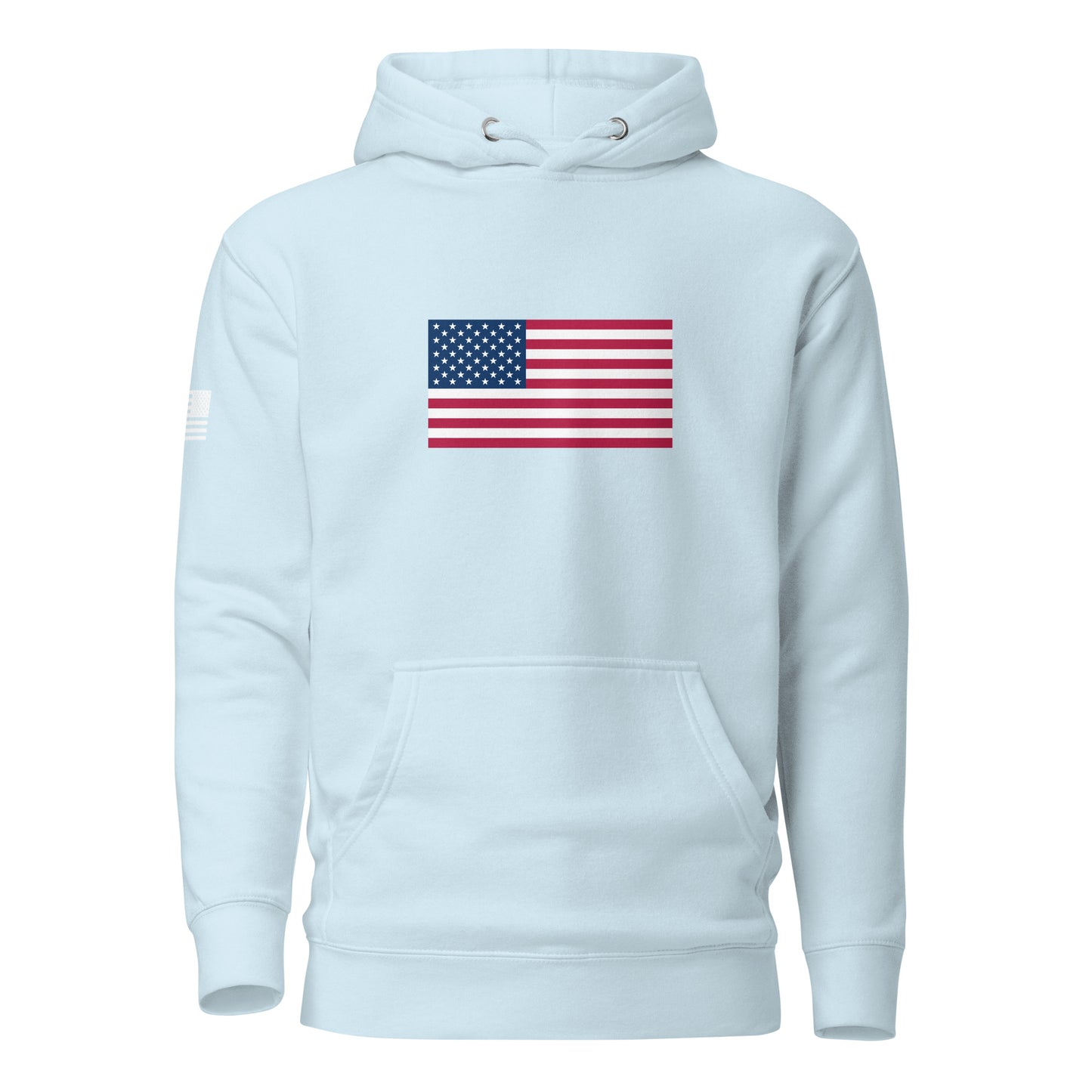 U.S. Flag | Premium Cotton Hoodie Cotton Hoodie Gun Beaver