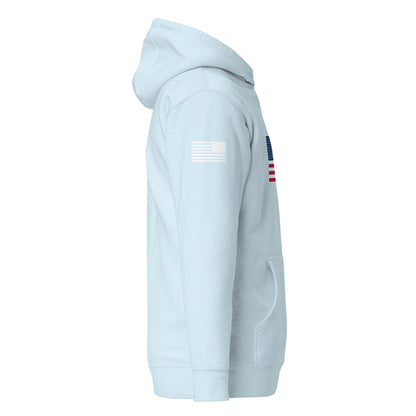 U.S. Flag | Premium Cotton Hoodie Cotton Hoodie Gun Beaver