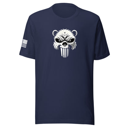 Beaver Punisher | Short Sleeve Jersey T-Shirt | Bella + Canvas T-Shirt Gun Beaver Navy S 